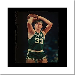 Larry Bird Celtics Vintage Posters and Art